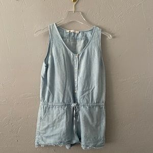 Impecca pig soft denim romper